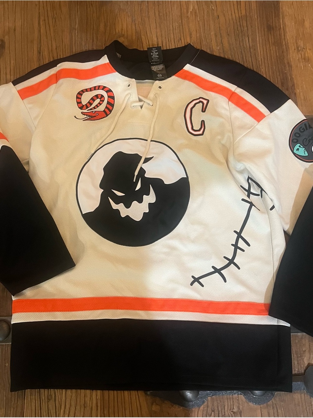 Disney The Nightmare Before Christmas Oogie Boogie
Hockey Jersey - BoxLunch
